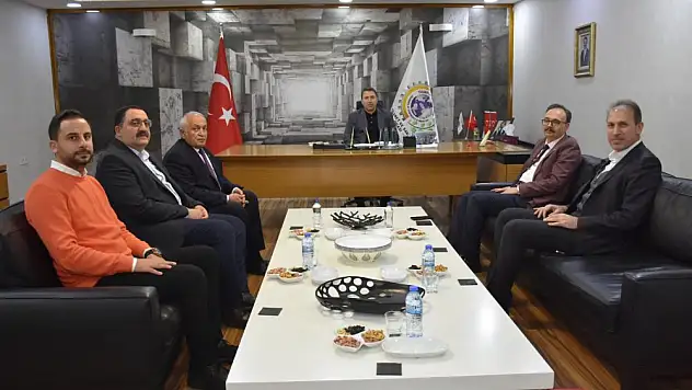 Vali Dr.Kızılkaya'dan Siirt TSO Başkanı Güven Kuzu'ya Ziyaret