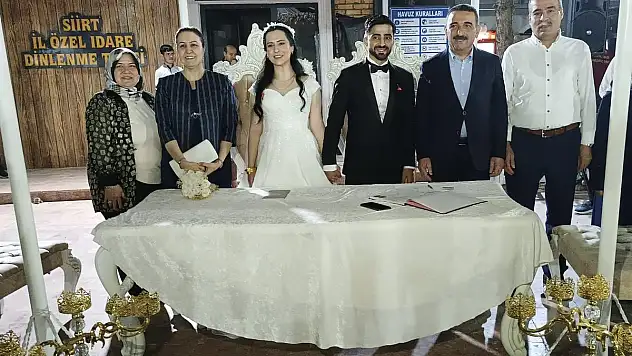 Vali Hacıbektaşoğlu Biçici ve Gül Ailelerinin Mutluluklarına Şahit Oldu