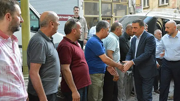 Vali Hacıbektaşoğlu, Ekin Ailesine Taziye Ziyaretinde Bulundu