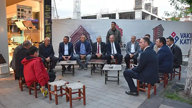 VALİ HACIBEKTAŞOĞLU, ESNAF VE VATANDAŞLRI ZİYARET ETTİ