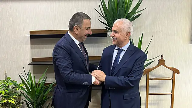 Vali Hacıbektaşoğlu, Milletvekili Gül'ü TBMM'de Ziyaret Etti