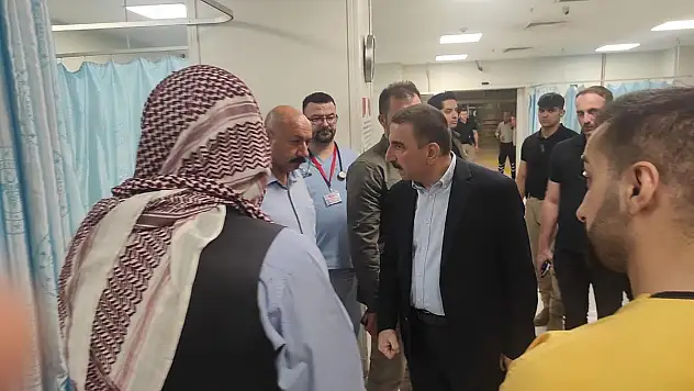 VALİ HACIBEKTAŞOĞLU, PERVARİ İLÇESİNDEKİ OLAYLA İLGİLİ YETKİLİLERDEN BİLGİ ALDI