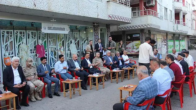 Vali Hacıbektaşoğlu ve Kaymakam Bağlı'dan ''Gülümser'' Ailesine Taziye Ziyareti