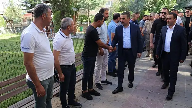 Vali Hacıbektaşoğlu'dan Dirikolu ve Yoltay Ailelerine Taziye Ziyareti