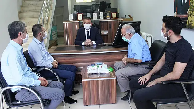 VALİ HACIBEKTAŞOĞLU'NDAN GAZETEMİZE ZİYARET