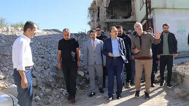 Vali Kızılkaya: '1.Etap Kentsel Dönüşümde Hedefimize Emin Adımlarla İlerliyoruz'