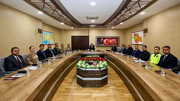 Vali Kızılkaya Başkanlığında Haftalık Güvenlik Toplantısı Yapıldı