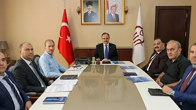 Vali Kızılkaya Başkanlığında OSB Toplantısı 