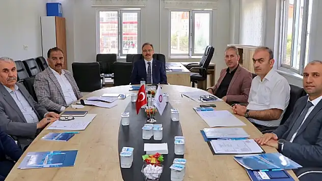 Vali Kızılkaya Başkanlığında OSB Yönetim Kurulu Toplantısı Yapıldı