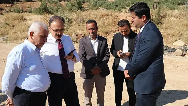 Vali Kızılkaya, Eruh-Fındık Yolu ve Tünel Projesinde İncelemelerde Bulundu