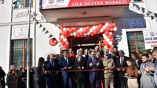 Vali Kızılkaya, Eruh'ta İkinci Aile Destek Merkezinin Açılışını Gerçekleştirdi