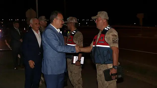 Vali Kızılkaya, Görevi Başındaki Güvenlik Güçlerinin Bayramını Kutladı