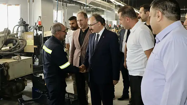 Vali Kızılkaya, OSB'de İncelemelerde Bulundu