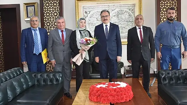 Vali Kızılkaya, PTT'nin 183. Kuruluş Yıl Dönümü Münasebetiyle PTT Heyetini Kabul Etti