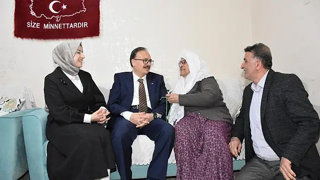 Vali Kızılkaya, Şehit Zorlu Ailesine İftar Sofrasına Konuk Oldu