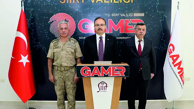 Vali Kızılkaya: 'Siirt'te Huzur ve Güven İçin Kararlılıkla Çalışıyoruz'