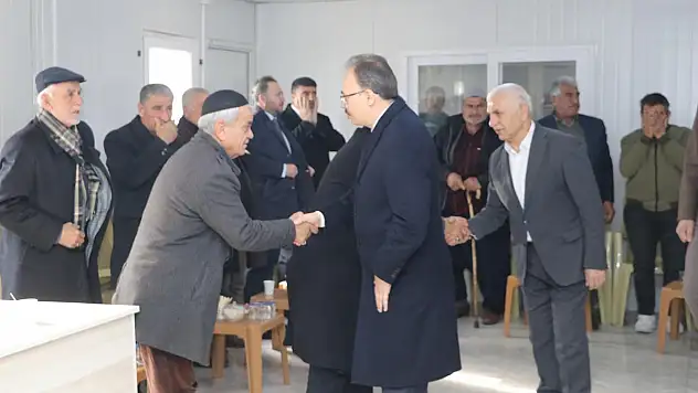 Vali Kızılkaya, Taziye Ziyaretlerinde Bulundu