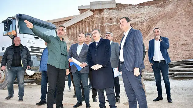 Vali Kızılkaya, Ulaşım Yatırımlarını İnceledi