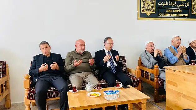 Vali Kızılkaya ve Başkan Kuzu'dan Ertekin Ailesine Taziye Ziyareti 