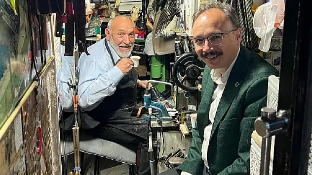 Vali Kızılkaya'dan Beşir Özkılıç'a Ziyaret