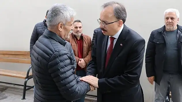 Vali Kızılkaya'dan Honaz Ailesine Taziye Ziyareti