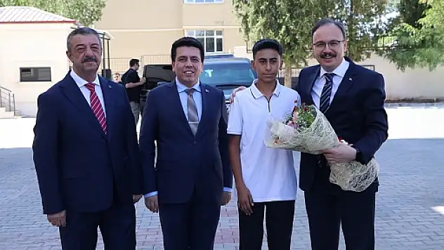 Vali Kızılkaya'dan Şirvan Kaymakamı Altıntaş'a Hayırlı Olsun Ziyareti