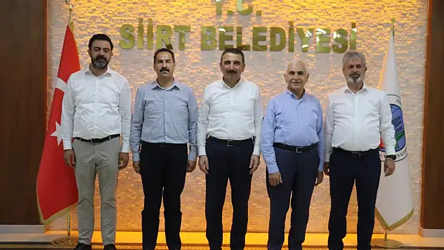 Vali Osman Hacıbektaşoğlu'na Nezaket Ziyaretinde Bulundular