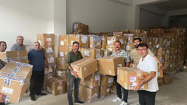 Yalova Anadolu Dernekleri Federasyonu'ndan Giysi Yardımı