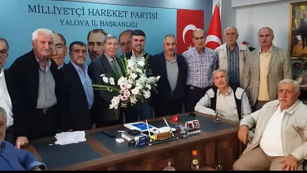 Yalova Vakfından Güldoğan'a Kutlama Ziyareti