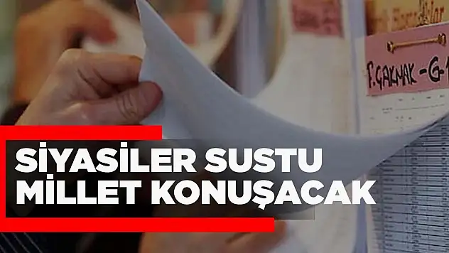 YARIN, SEÇMEN KONUŞACAK!