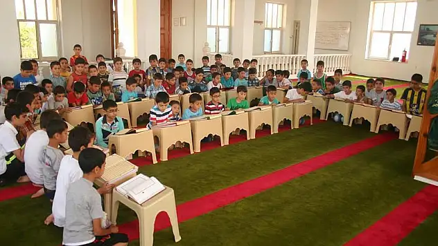 Yaz Kur'an Kursları 1 Temmuz'da Başlıyor