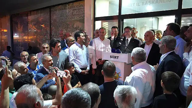 Yeni AK Parti Siirt il başkanı Abdülhakim Gider'den ilk mesaj: ''Küskünlükleri bitirmeye geldik''