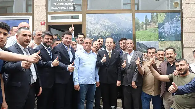 Yeniden Refah Partisi Genel Başkanı Fatih Erbakan'dan Şirvan Cevizlik Köyü Derneğine Ziyaret