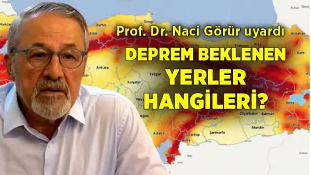 Yer Bilimci Prof. Dr. Naci görür,  Uyarılarına Devam Ediyor
