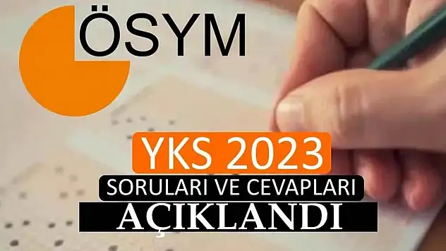 YKS Soruları Yayınlandı!
