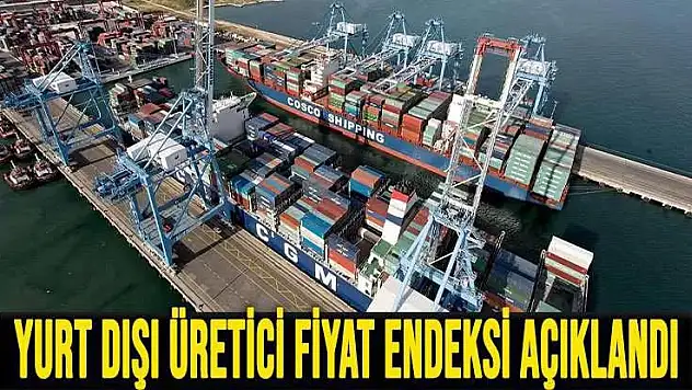 Yurt Dışı Üretici Fiyat Endeksi Açıklandı