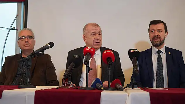 Zafer Partisi Genel Başkanı Prof. Dr. Ümit Özdağ, Gaziantep'te Basın Toplantısı Düzenledi