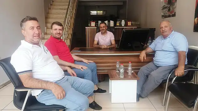 Zafer Şahin Özturan'dan Gazeteniz Siirt'e Ziyaret