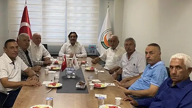 Ziraat Odası Başkanı Günbat   Bölge Toplantısına Katıldı