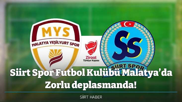 Malatya Yeşilyurtspor - Siirt Spor Futbol Kulübü Maçı Ne Zaman, Saat Kaçta, Hangi Kanalda?