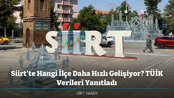 Siirt'te Hangi İlçe Daha Hızlı Gelişiyor? TÜİK Verileri Yanıtladı