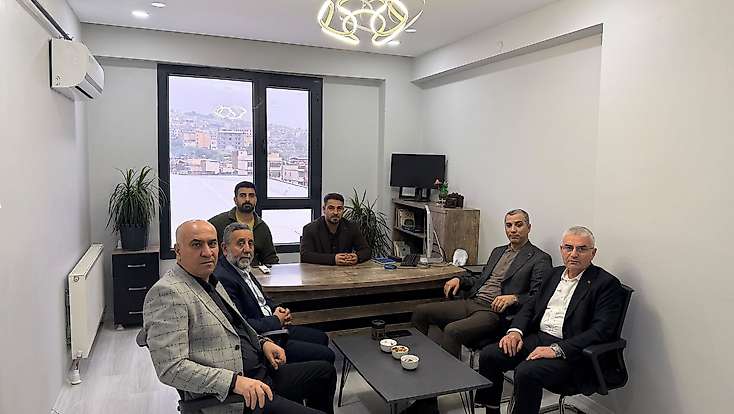 MHP Siirt İl Başkanı Cengizhan Tükenmez’den Artı Siirt’e Ziyaret