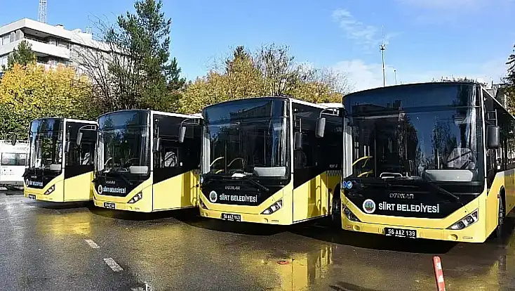 Siirt Belediyesi’nden YKS günü ücretsiz ulaşım desteği! Vali Kızılkaya'dan 