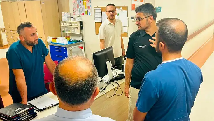 Siirt Eğitim ve Araştırma Hastanesinde 3 Saatlik Saha İncelemesi: Eksiklikler Tek Tek Not Alındı