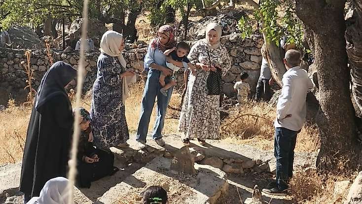 Siirt Eruh’ta Bapire Sufi Ziyaretine Yüzlerce Kişi Katıldı