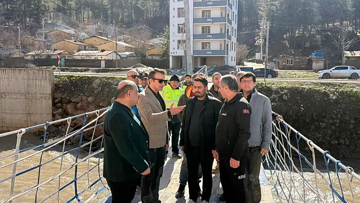 Siirt’in Baykan ilçesinde dere yatakları sel riskine karşı incelendi