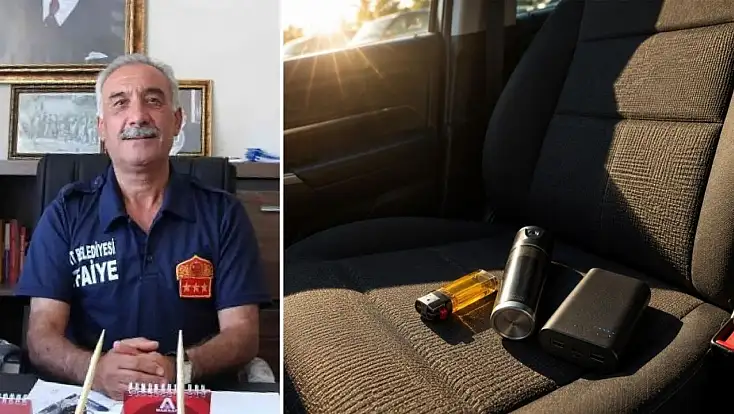 Siirt İtfaiyesi'nden Yaz Sıcaklarında Araç Sahiplerine Kritik Uyarı: Bu Eşyaları Araçta Bırakmayın!