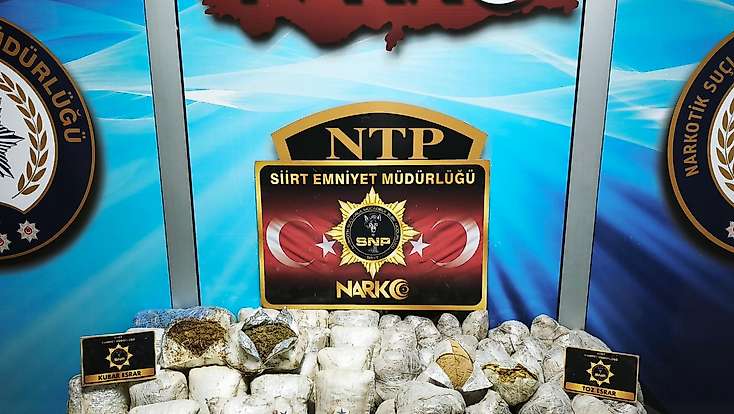 Siirt’te 37 Kilo 600 Gram Esrar Ele Geçirildi: 1 Şüpheli Tutuklandı: Uyuşturucuyu Koyun Yünlerine Gizlemiş
