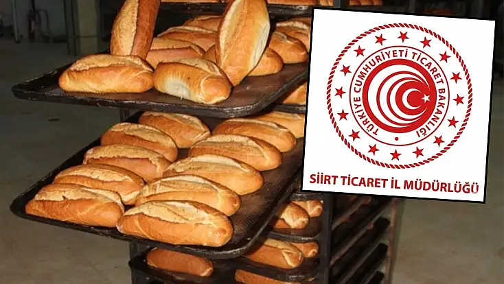 Siirt'te Ekmek Zammı Tartışması Sürüyor: Siirt Ticaret İl Müdürlüğü’nden Yeni Açıklama