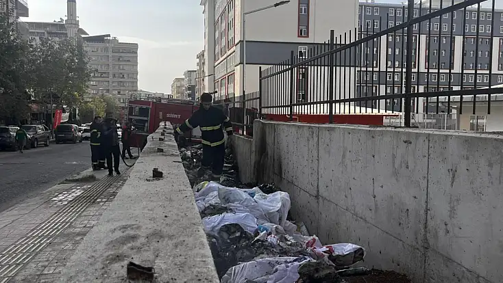 Siirt’te KYK Yurdu İnşaatında Çıkan Yangın Tepki Çekti! Cezai İşlem Uygulandı